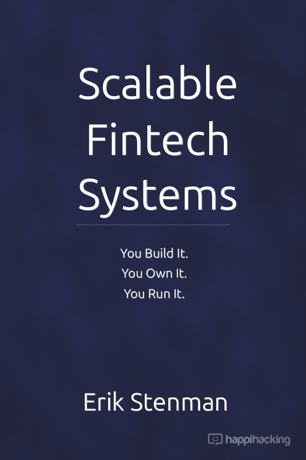 Scalable Fintech Systems front cover